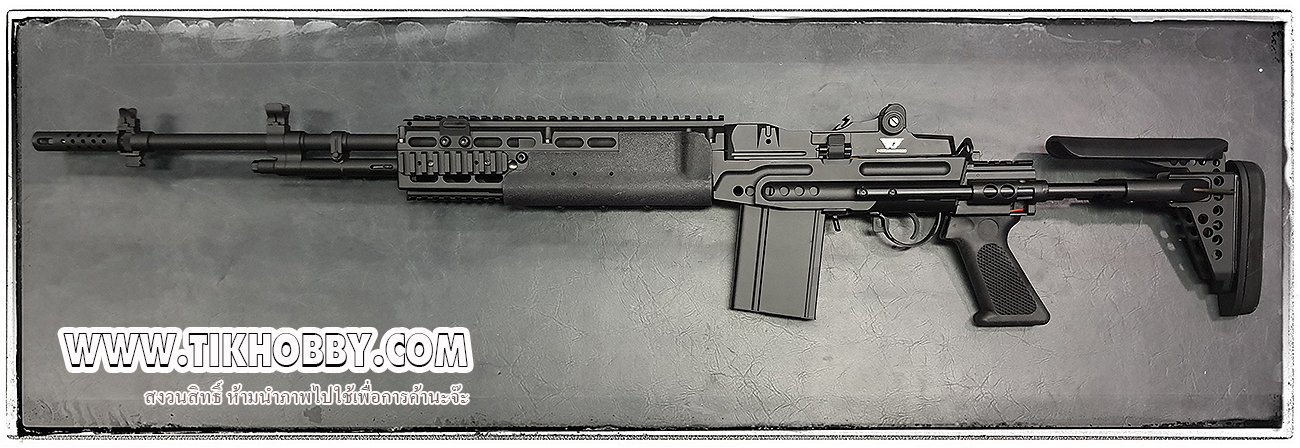 ปืนอัดลมไฟฟ้า M14EBR หน้ายาว จาก Jg (จินกง) (jg1404)