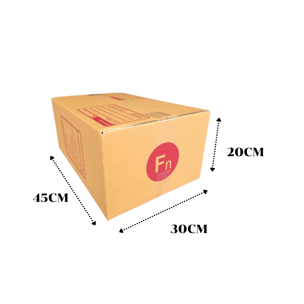กล่องพัสดุ Fก ขนาด 45x30x20ซม. 1มัด 20ใบ