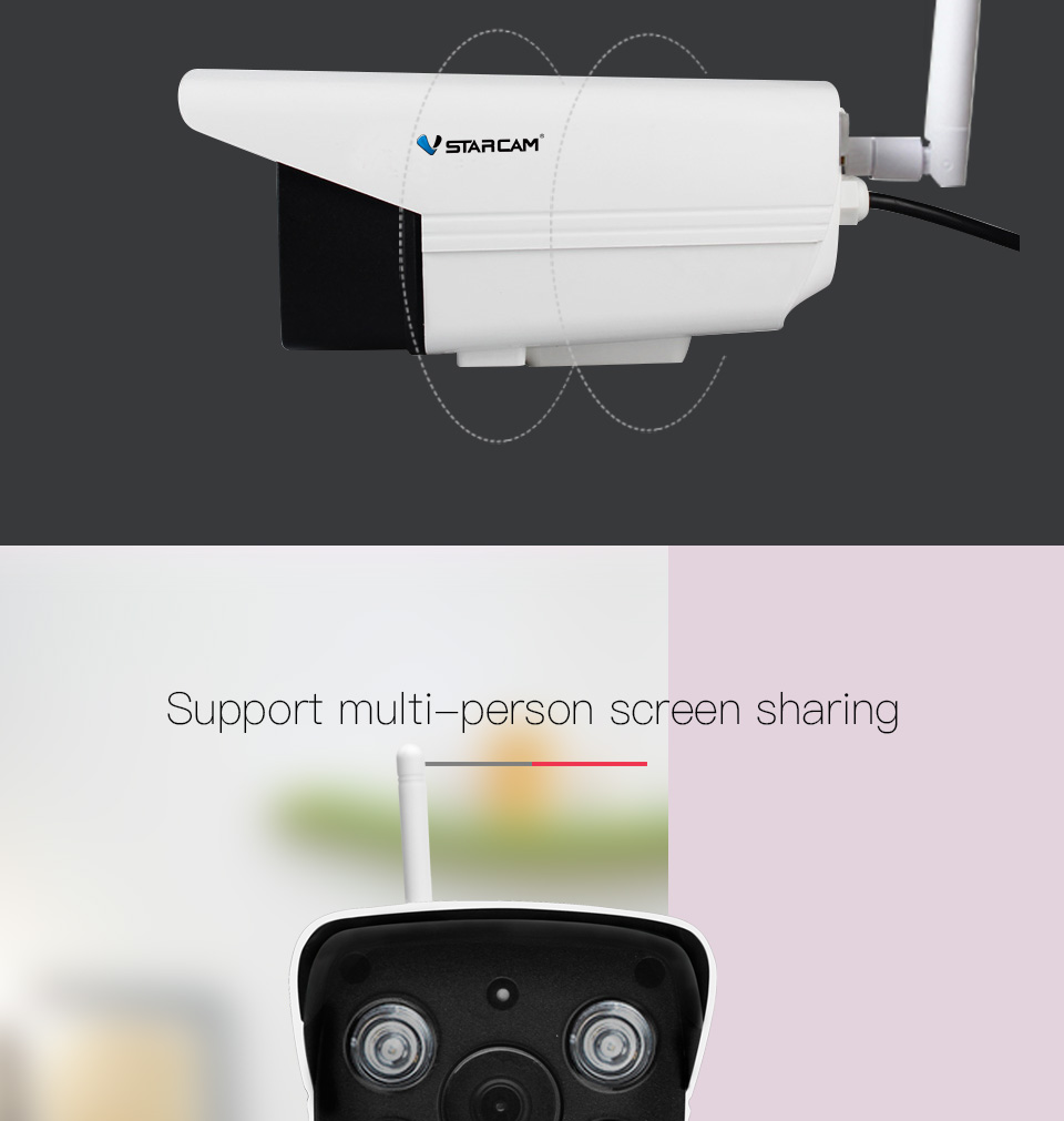 VSTARCAM C18S 1080P Outdoor IP Camera กล้องวงจรปิด 2.0ล้านพิกเซล