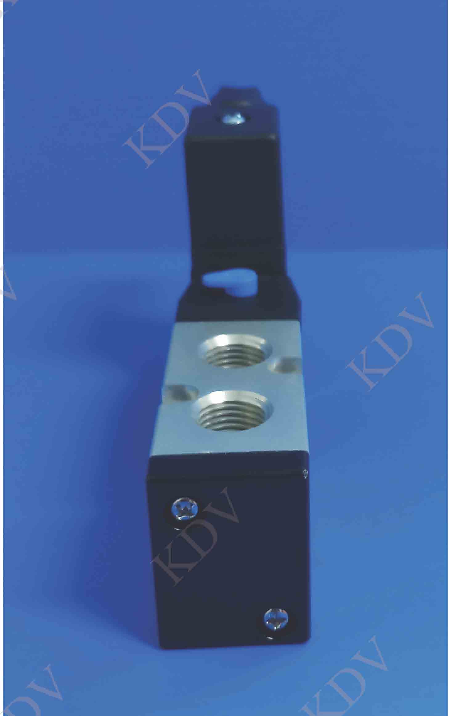 โซลินอยด์วาล์ว 5/2 ขนาดกลาง 24VDC คอยล์ 1 ข้าง SOLENOID VALVE PU520 Medium size, large flow rate 5/2 Single Coli