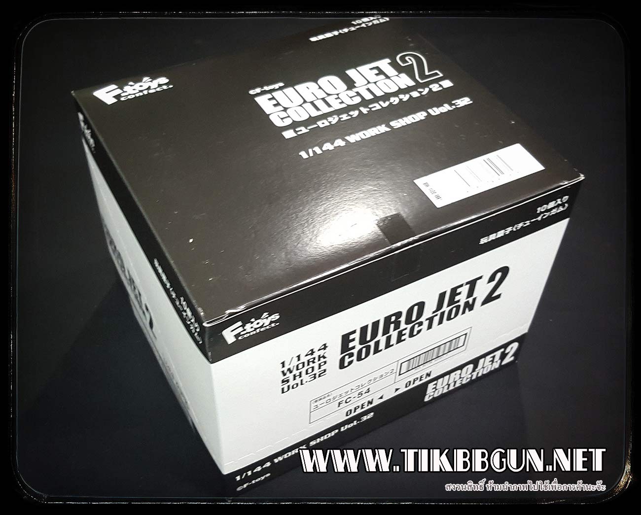 1/144 Euro Jet Collection 2: 1 Box (10pcs) by F-Toys ขายยกกล่องครับ