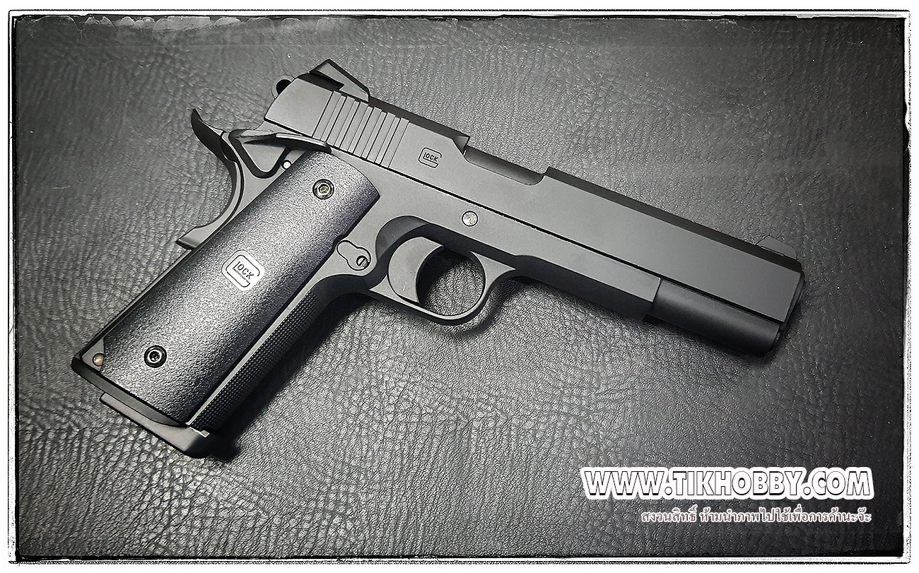 ปืนBB R26 สีดำ Glock1911 + กล่องพลาสติก จากค่าย Army