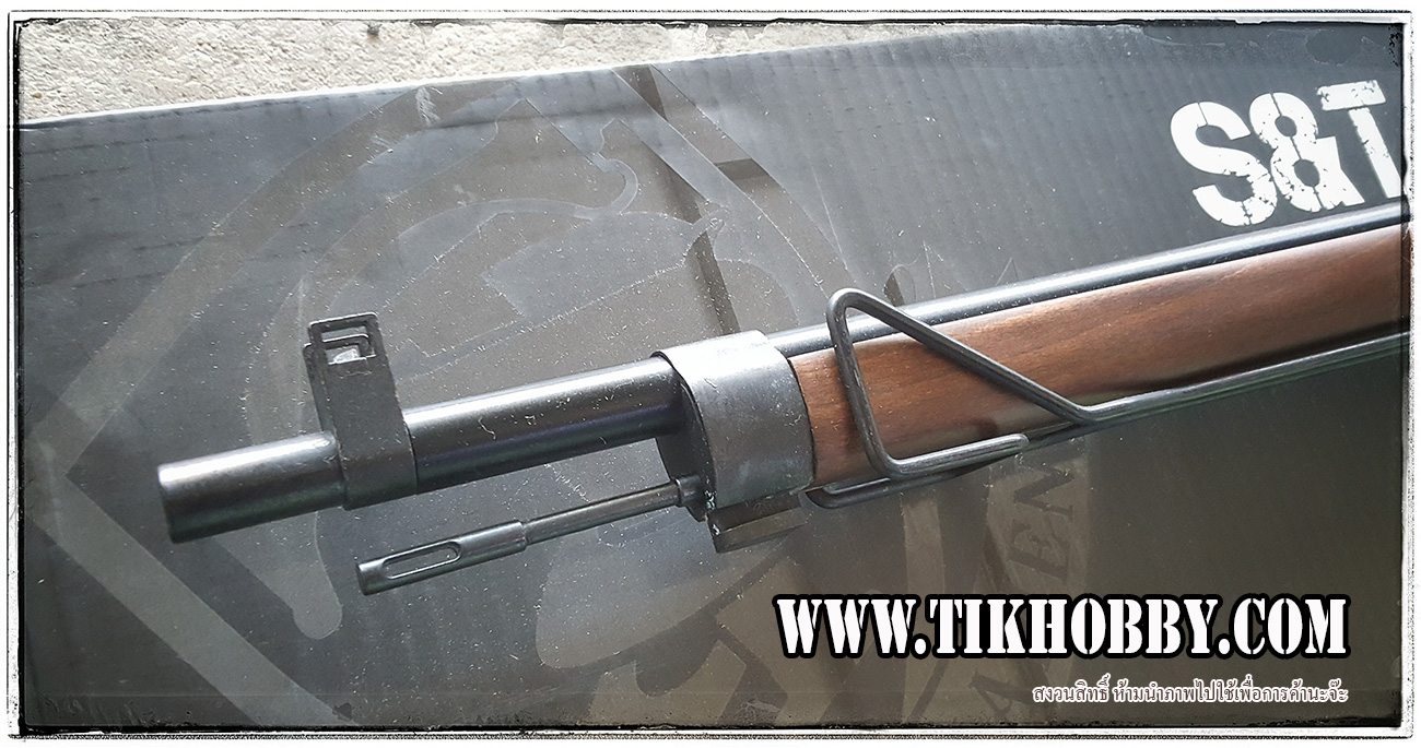 ปืนอัดลมเบาแบบชักยิงทีล่ะนัด รุ่น E97 หรือ T97 เหล็กจริง ไม้แท้ จาก S&T