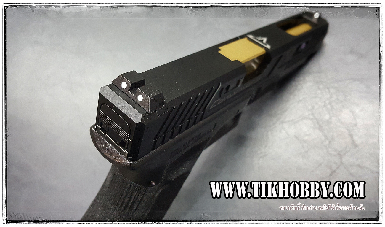 สินค้าจัดชุด ปืนสั้นระบบแก๊ส รุ่น G34 Taran Tactical จาก Double Bell DB768