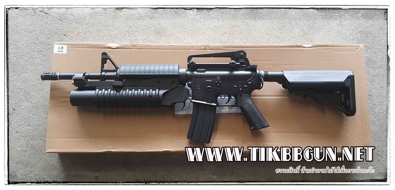 ปืนอัดลม ไฟฟ้า จาก E&C รุ่น 701S หรือ M4A1+M203