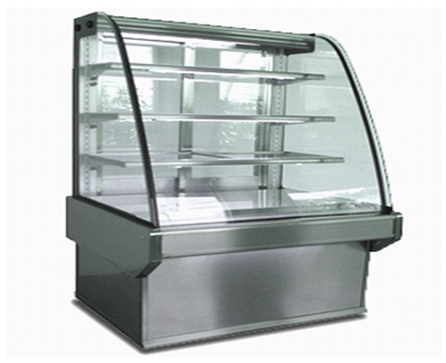 ตู้แช่เค้ก แบบกระจกโค้ง ขนาด 150ซม. รุ่น CK-C150