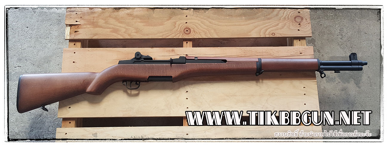 ปืนระบบไฟฟ้า M1 GARAND จาก AK เหล็กจริง ไม้แท้ ไม่มีแบต
