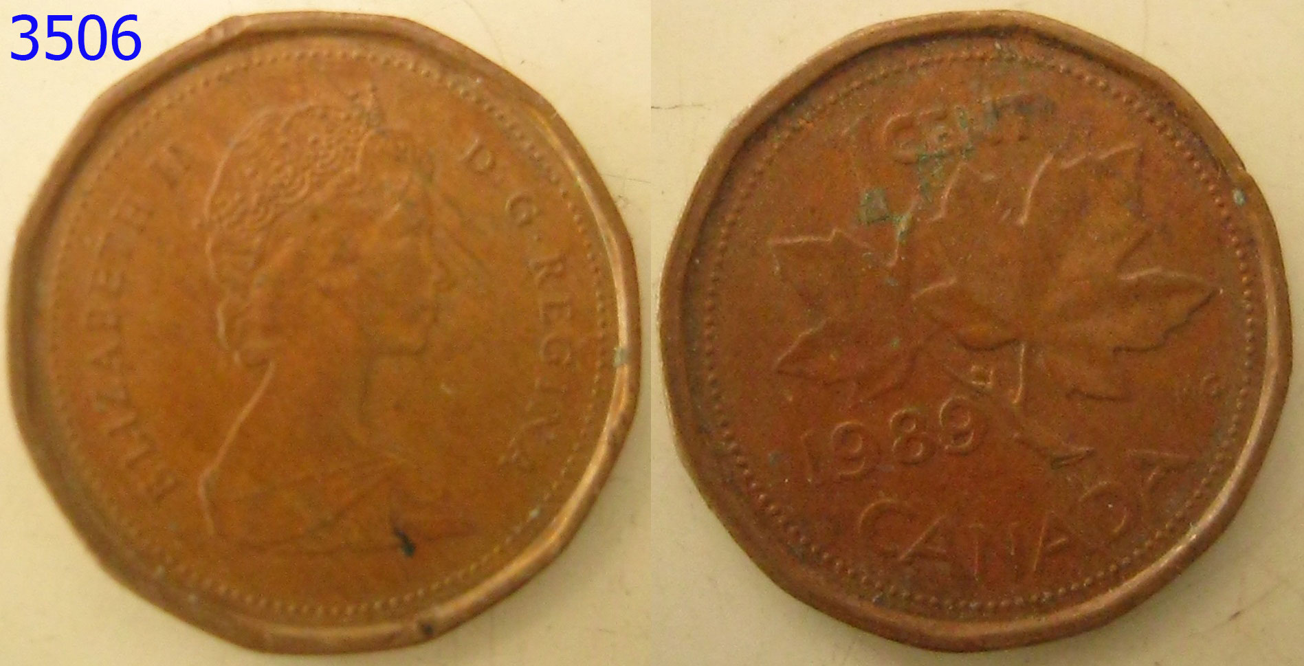 เหรียญต่างประเทศ เหรียญสะสม ปี1989 (3506)