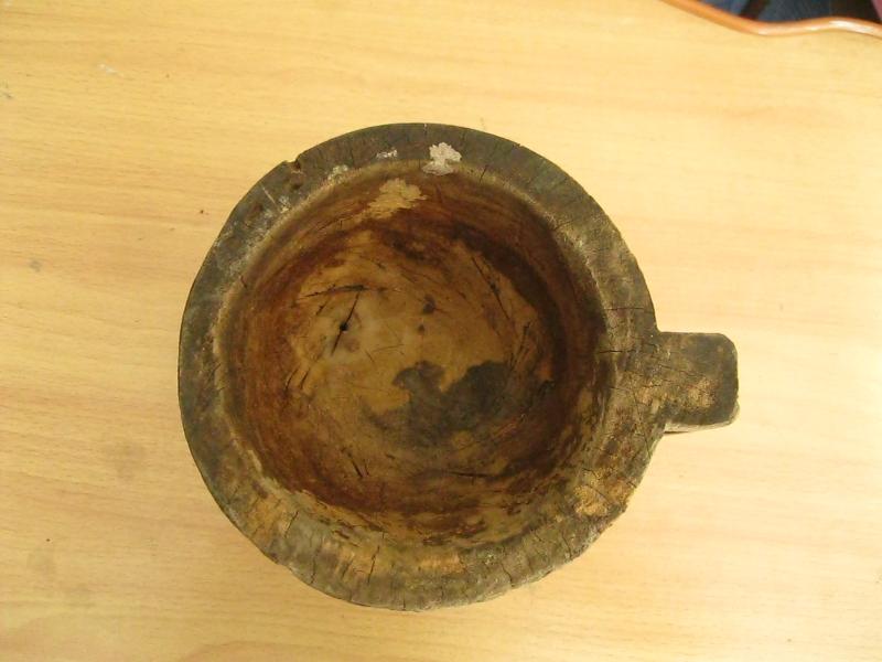 ครกไม้ มีหูจับ อันที่7 (4525)