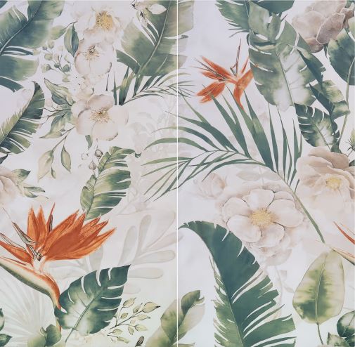 กระเบื้องภาพชุดลายดอกไม้ใบไม้ 60x120cm ทรอปิคอลดรีม10-B (TROPICAL DREAM10-B)