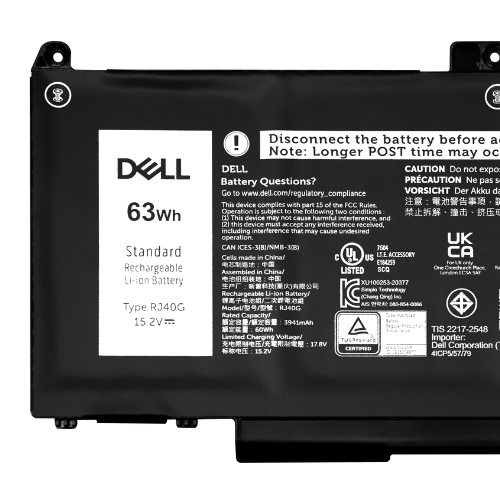 Battery Dell Precision 3560 แท้ ประกันศูนย์ Dell
