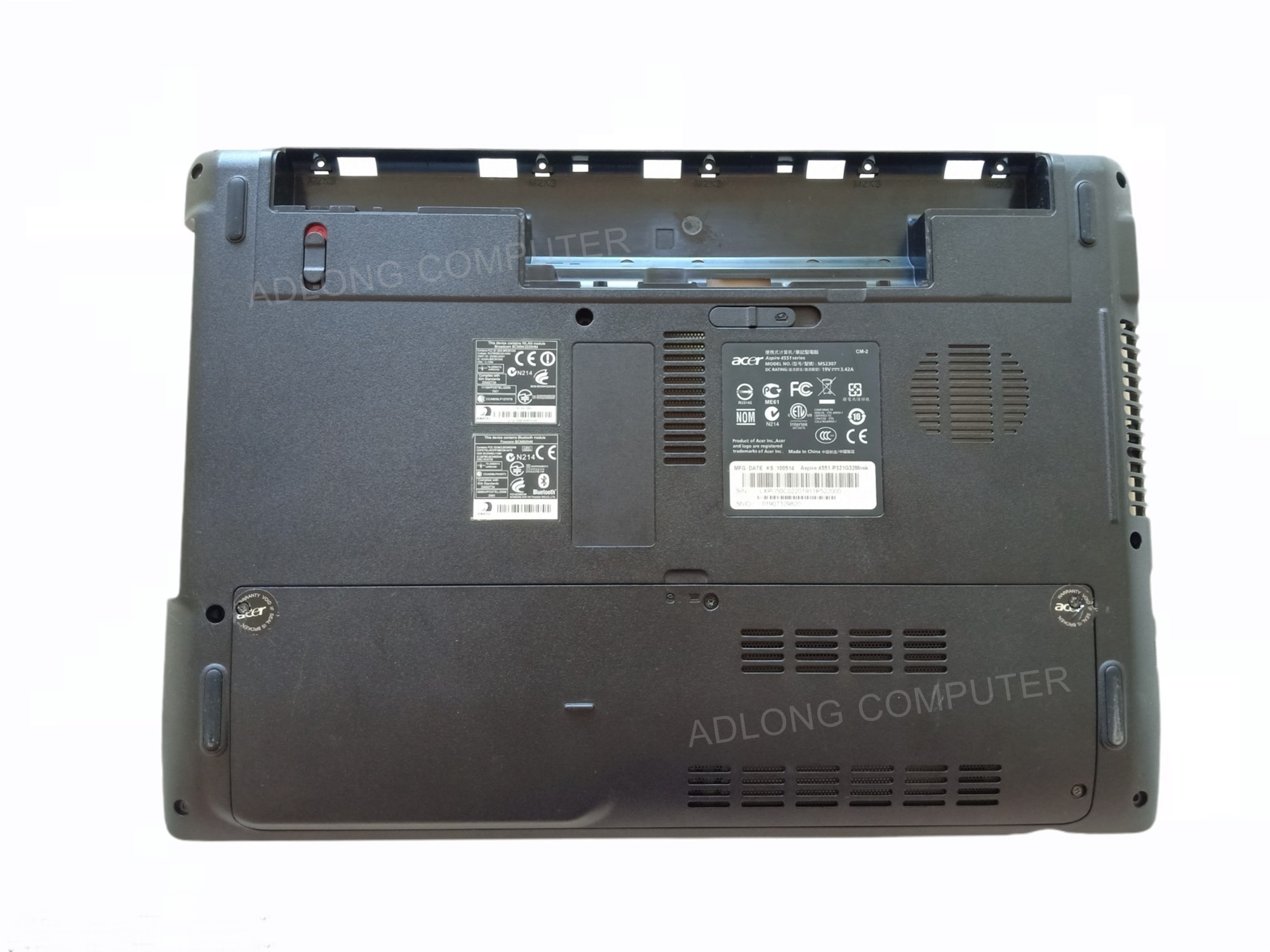 บอดี้ล่างโน๊ตบุ๊ค Acer aspire 4551