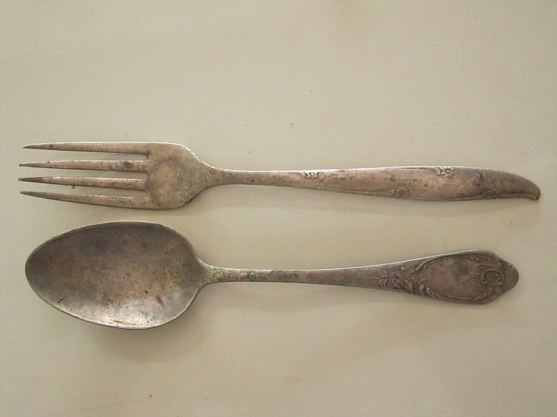 ช้อนกับส้อม 2อัน (4322)