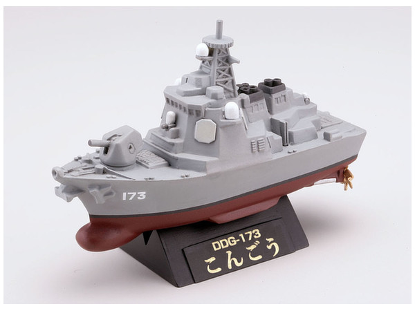 เรือพิฆาตและเรือดำน้ำจิ๋ว Chibi Scale Destroyer Submarine: 1 Box (10pcs) by F-Toys