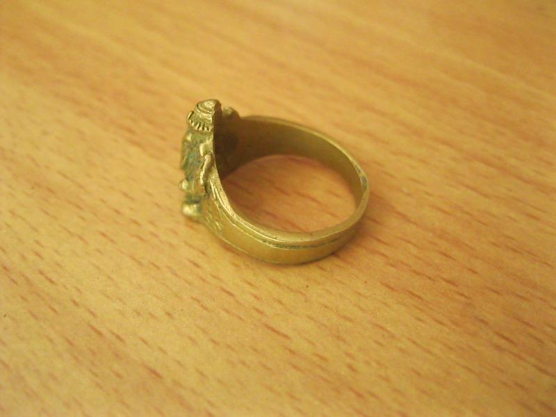 แหวนพระพิฆเนศวร เนื้อทองเหลือง (รหัส1922)