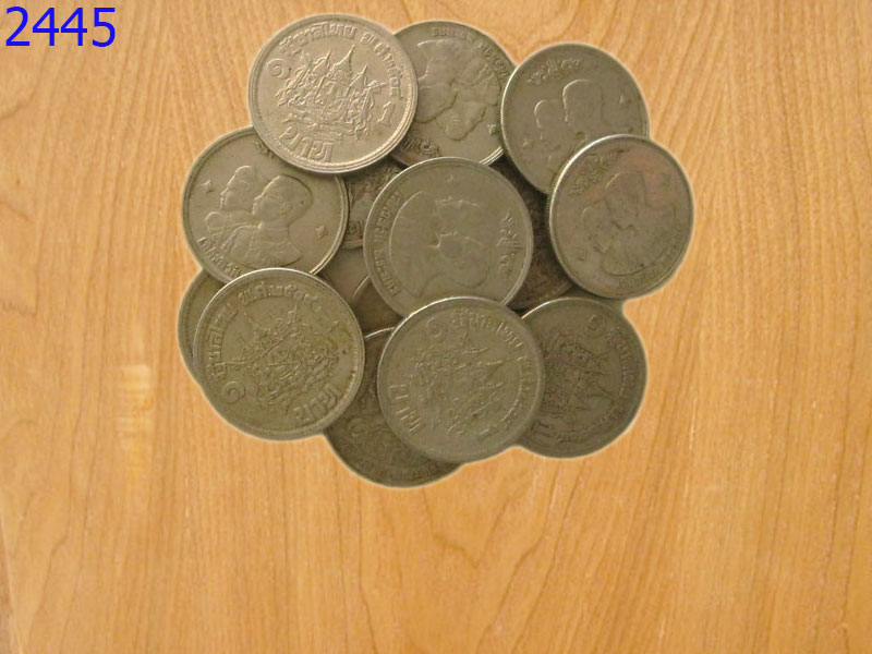 เหรียญ1บาท เสด็จนิวัต ปี2504 (2445)