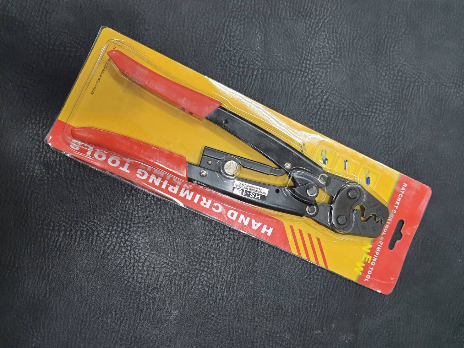 คีมย้ำหางปลา รุ่น HS-16L แบบย้ำจุด