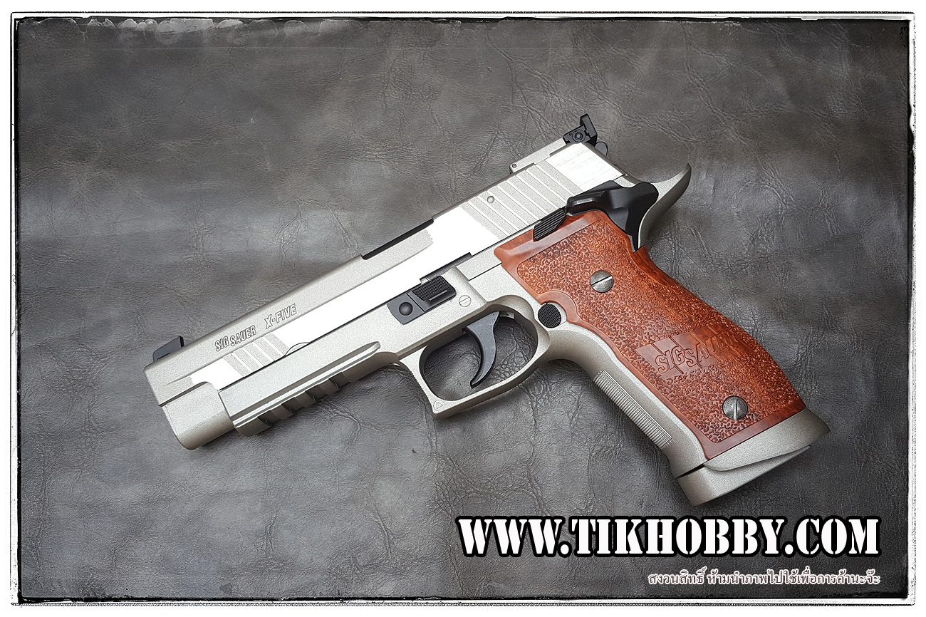 ปืนอัดลม (ปืนระบบแก๊สCo) รุ่น Sig226S X Five CyberGun