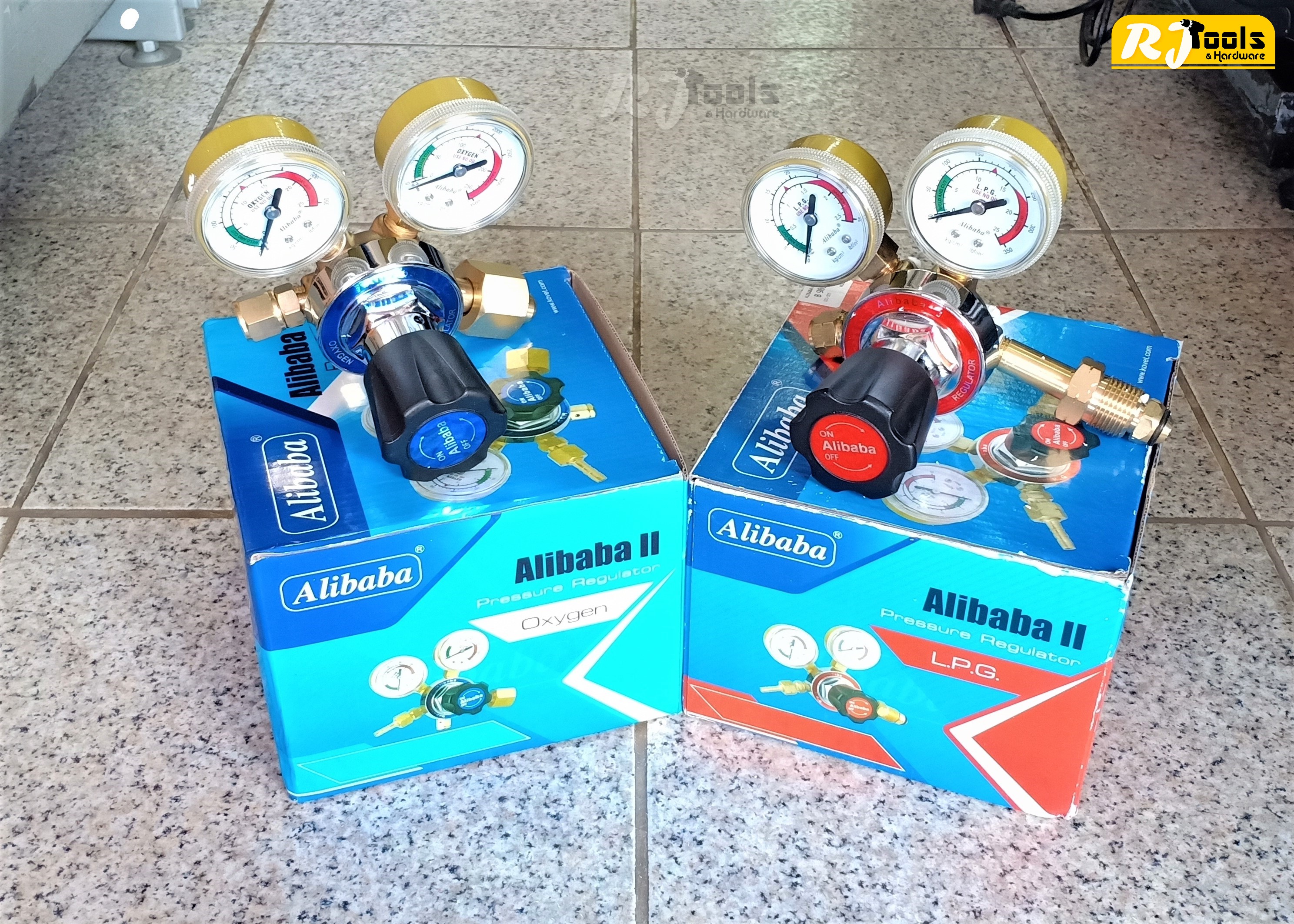 ALIBABA เกจปรับแรงดันแก๊ส Oxygen