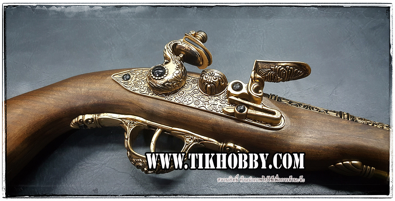 ปืนคาบศิลา สีทองจากค่าย HFC ระบบ Co2