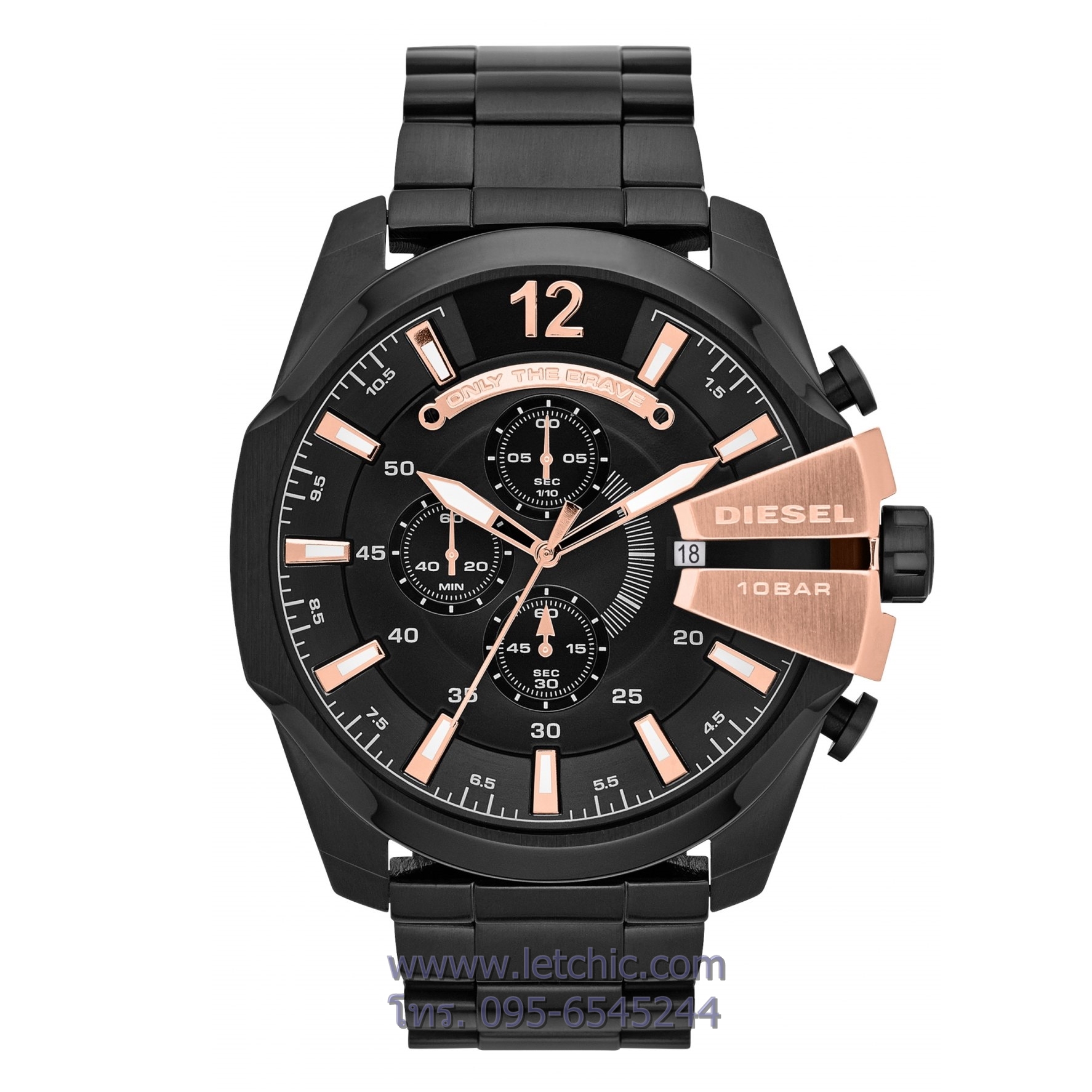 นาฬิกา Diesel รุ่น DZ4309 Mega Chief Chronograph นาฬิกาข้อมือผู้ชาย ของแท้ รับประกันศูนย์ 2 ปี ส่งพร้อมกล่อง และใบรับประกันศูนย์