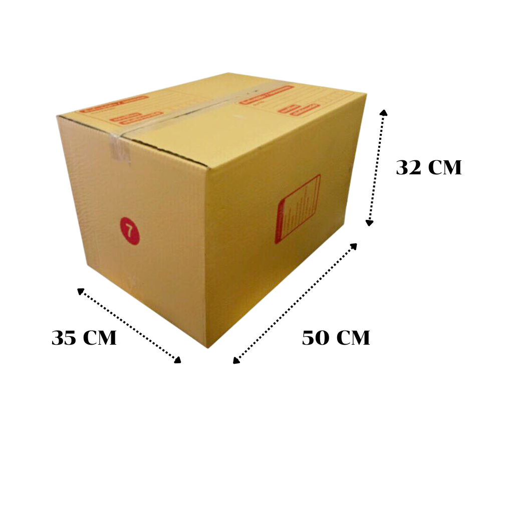 กล่องพัสดุ 7 ขนาด 35x50x32ซม.1มัด10ใบ