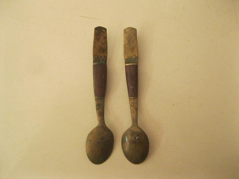 ช้อนทองเหลือง ช้างสามเศียร (4323)