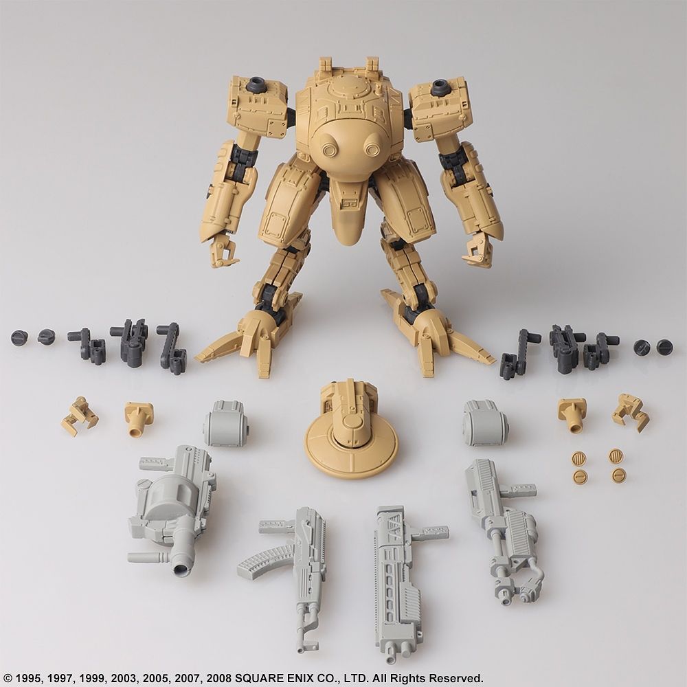 FRONT MISSION 2ST WANDER ARTS (หุ่น4รุ่น) ZENITH URBAN CAMO VER (ยกบ๊อกซ์) ประกอบและทำสีเอง