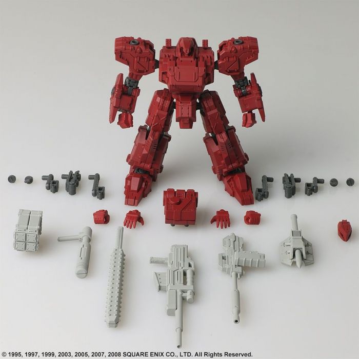 1/72 FRONT MISSION STRUCTURE ARTS PLASTIC MODEL KIT SERIES VOL.2 FROST HELL WALL VER. บรรจุ1 ตัว