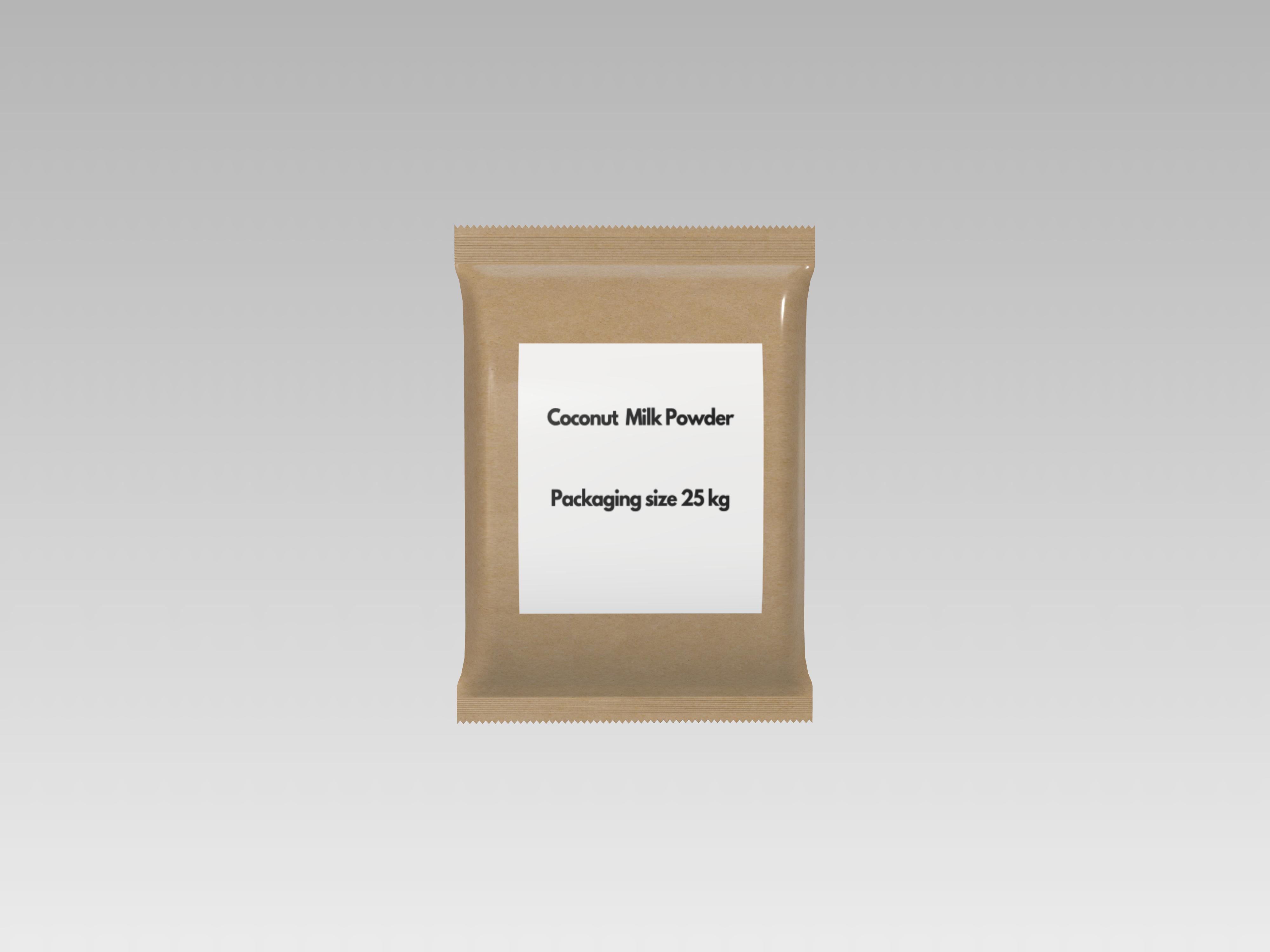 Coconut milk powder packing size 25 kg