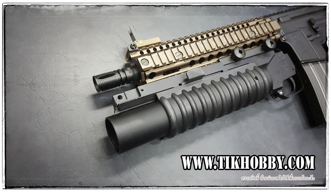 ปืนไฟฟ้า จาก E&C รุ่น 705 S4 (E&C603DE+M203ยึดราง)