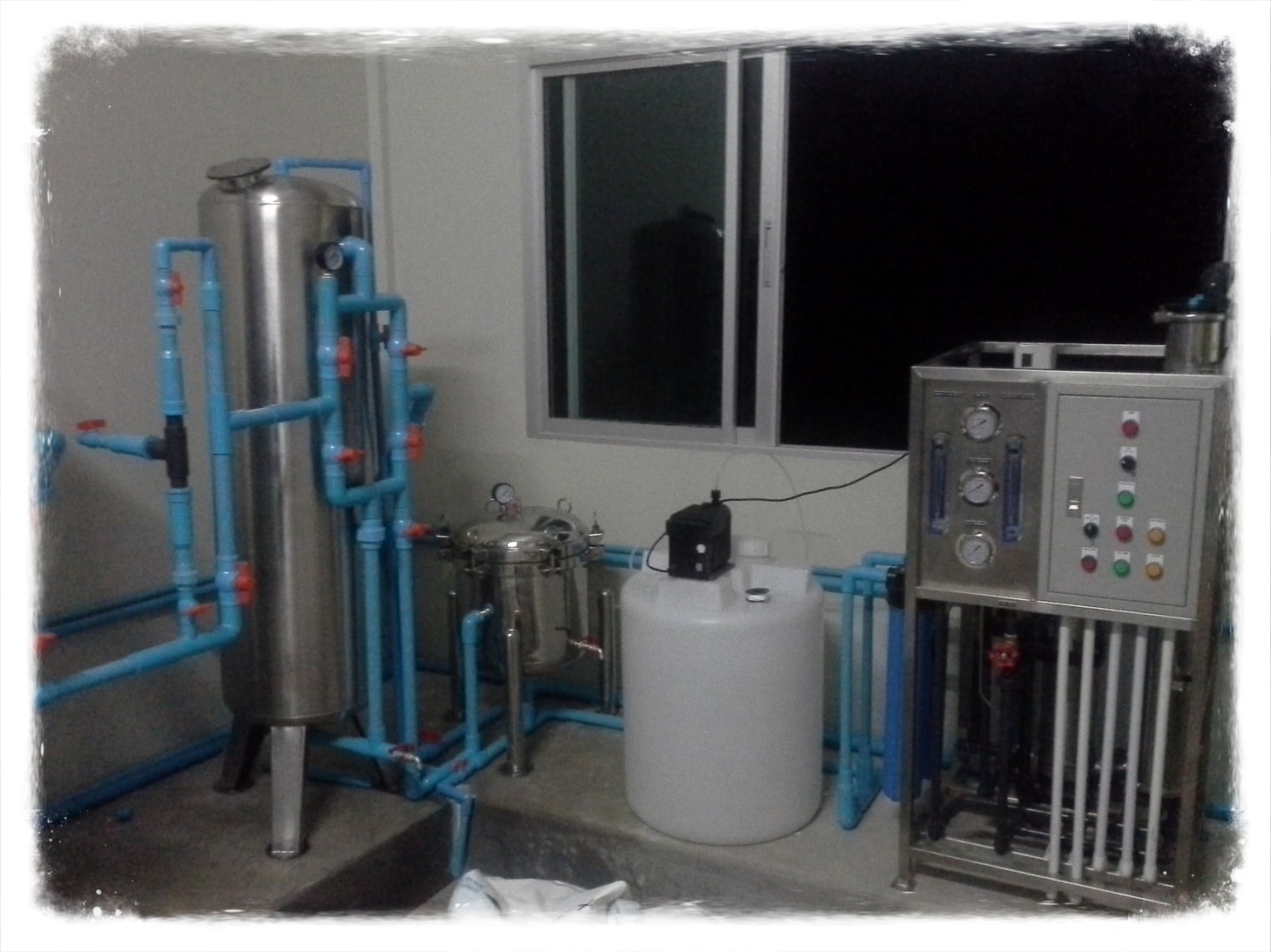 ถังกรองสแตนเลส12นิ้วหนา3มม