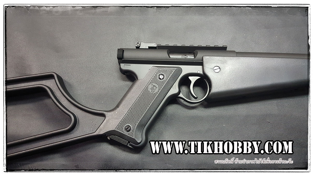 ปืนยาวอัดแก๊สMK1 Carbine จากKj work ไม่โบลว์แบ็คนะครับ ใครอยากได้แรงๆต้องตัวนี้