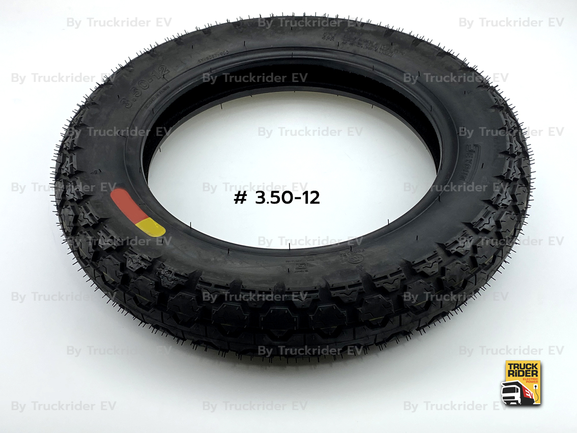 ยางนอก ล้อหน้า ขนาด 3.50-12 นิ้ว