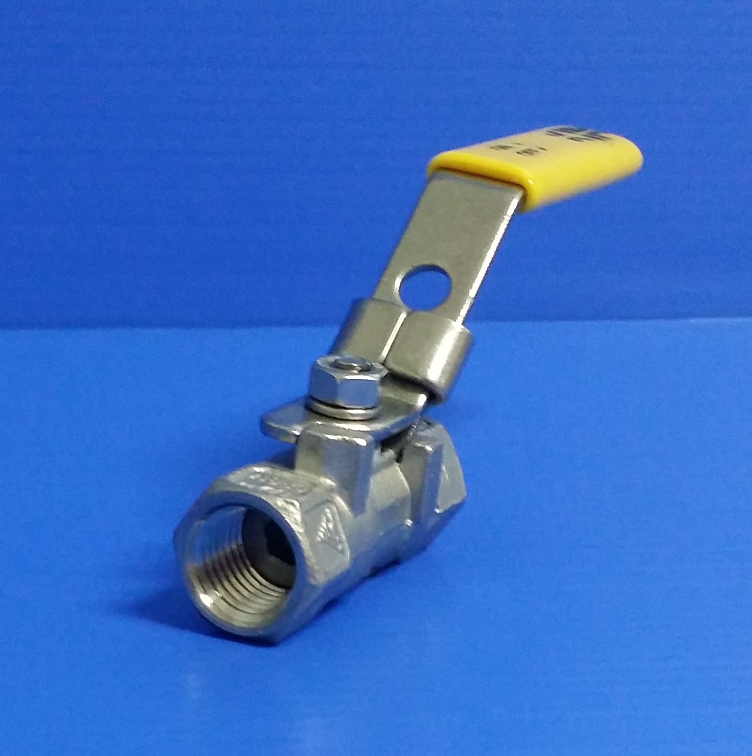บอลวาล์ว สแตนเลส 316 เกลียว NPT ขนาด 3/8 นิ้ว Ball Valve SS316/CF8M NPT Thread DN10