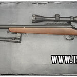 ปืนสไนปเปอร์ ปืนอัดลมเบาแบบชักยิงทีล่ะนัด รุ่น VSR10 + กล้อง+ขาทราย ไม้แท้ (Bell204-1)จาก Bell