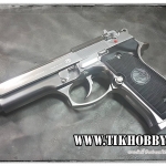 ปืนสั้นระบบแก๊สโบลว์แบล็ค รุ่นM92Silver ระบบแก๊ส จากPasaiDon