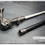 ไม้เท้า ซ่อนมีดไม่คม หัวปีศาจ