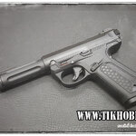 ปืนสั้นระบบแก๊สโบลว์แบล็ค รุ่น AAP01 สีดำ จาก Action Army