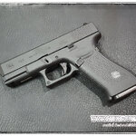 ปืนสั้นระบบแก๊สโบลว์แบล็ค รุ่น G19X E&C สีดำ (1302)