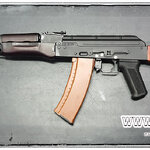 ปืนอัดลม ระบบไฟฟ้า DB006A AK74-AKM ไม้แท้ จาก Double Bell