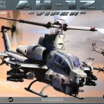 เฮลิคอปเตอร์ 1/48 Viper AH-1Z Kitty Hawk Model