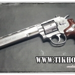 ปืนลูกโม่ ระบบแก๊ส Co2 Wingun708 Silver ขนาด 8 นิ้ว