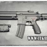 ปืนอัดลมไฟฟ้า Hk416C CQB จาก E&C รุ่น EC101S