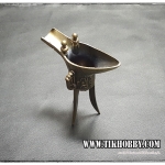 จอกเหล้า 3 ขาแบบเล็ก จากสามก๊ก หรือ หนังจีนสมัยโบราณ (รายละเอียดด้านล่างครับ)