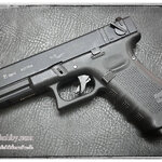 ปืนสั้น อัดแก๊ส Glock 18C Gen 4 Full Auto สไลด์เหล็ก จากค่าย WE