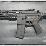 E&C 119B S2 Hk416D Si-GridLok 9 inch. ปืนอัดลมไฟฟ้า จาก E&C