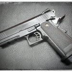 Hicapa 4.3 E&C สีดำ (EC2103) ปืนสั้นระบบแก๊สโบลว์แบล็ค