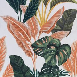 กระเบื้องภาพชุดลายดอกไม้ใบไม้ 60x120cm ทรอปิคอลดรีม6-A (TROPICAL DREAM6-A)