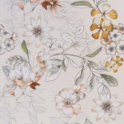 กระเบื้องภาพชุดลายดอกไม้ใบไม้ 60x120cm ฟลอรัลแฟนตาซี3-A (FLORAL FANTASY3-A)